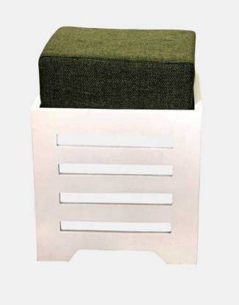 HabibaArtGallery Wooden Stool for Living Room with Cushion | Side Stool | Table for Bedroom | Stool for- Dressing Table, Bedside, Home, Office, Balcony Living & Bedroom Stool Living & Bedroom Stool Living & Bedroom Stool