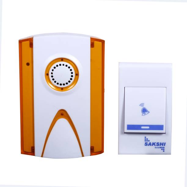 VOLtORb - Shakshi Wireless Remote Door Bell - Cordless Calling Remote Door Bell for Home/Office/Warehouse/Factories - Wireless Door Chime