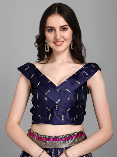 PURVAJA Printed Semi Stitched Lehenga Choli - Image 6