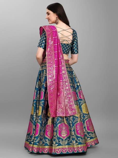 PURVAJA Printed Semi Stitched Lehenga Choli - Image 2