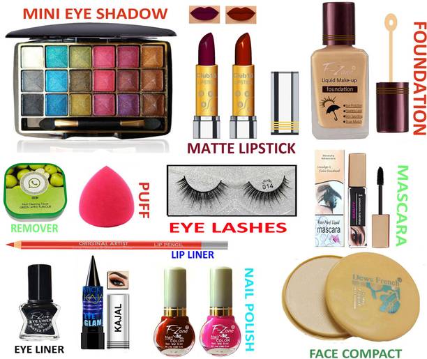 CLUB 16 Stylish Beauty Makeup Kit For Girls & Women 7AUG101