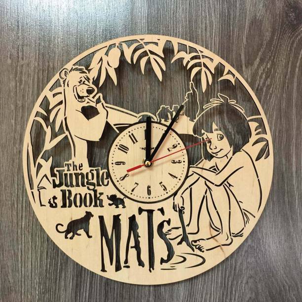Qeznef Analog 30 cm X 30 cm Wall Clock
