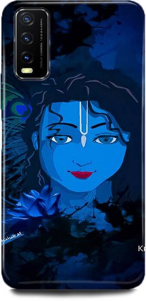 JUGGA Back Cover for VIVO Y20A, V2101, KRISHNA, KRISHAN, JI, KANHAIYA, KANHA