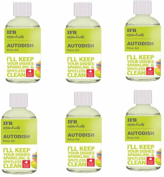 IFB Dishwasher Rinse Aid ( Pack Of 6) Dishwashing Detergent Dishwashing Detergent