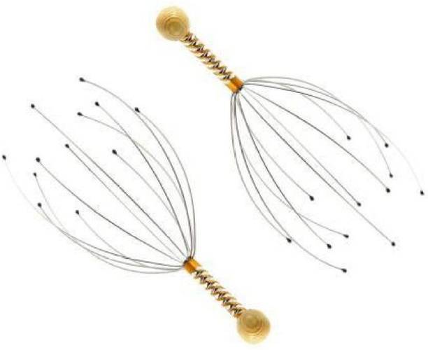 PuthaK Hand Held Scalp Head Massager For Hair Growth And Pain Relief Head Scalp Massager, Pack Of 2-Piece Puthak Hand Held Scalp Head Massager For Hair Growth And Pain Relief Head Scalp Massager, Pack Of 2-Piece Massager