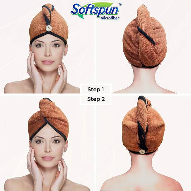 SOFTSPUN माइक्रोफाइबर 380 GSM हेयर तौलिया