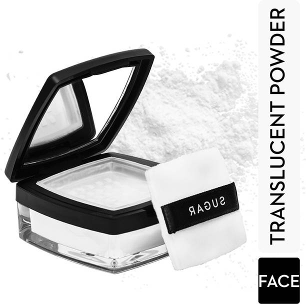 SUGAR Cosmetics All Set To Go Translucent Powder Compact