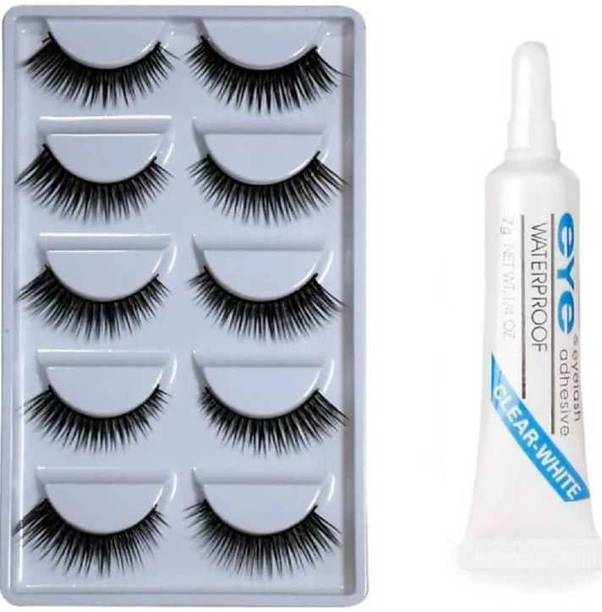 Trendy styler BeautyFullFashion 5 False Eyelashes 1 Glue