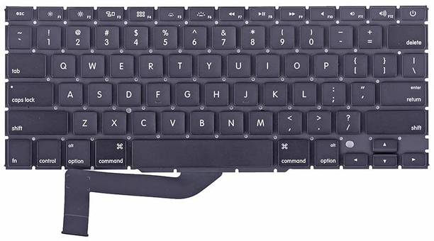 TechSonic For MacBook Pro Retina 15" A1398 Late 2013 (IG): ME293LL/A (2.0 Core i7) Internal Laptop-size Laptop Keyboard