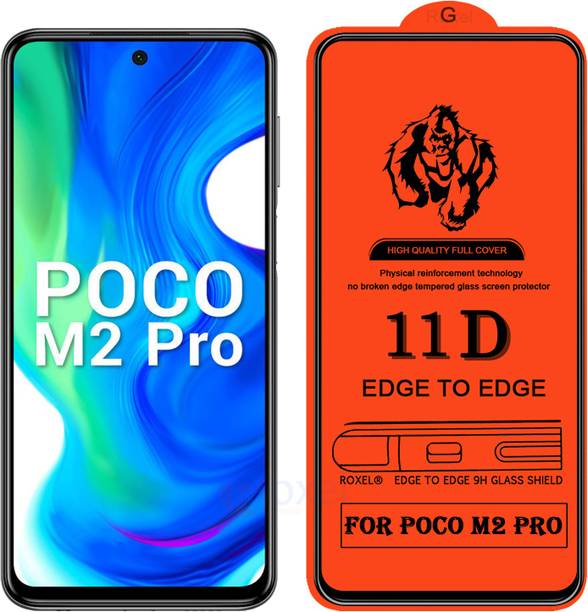 Roxel Edge To Edge Tempered Glass for Poco M2 Pro
