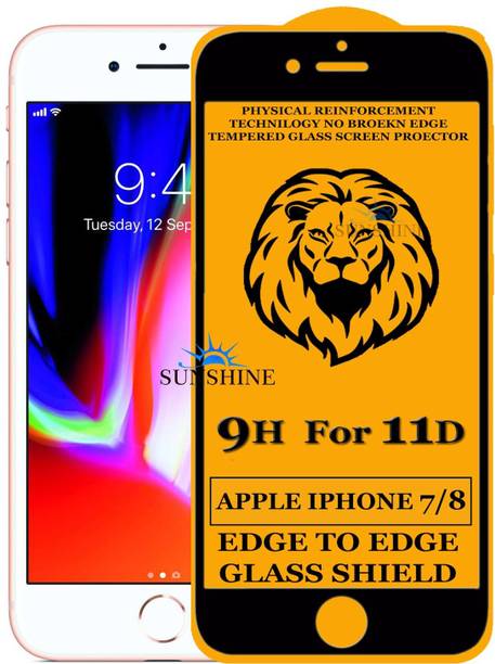 SUNSHINE Edge To Edge Tempered Glass for Apple iPhone 8