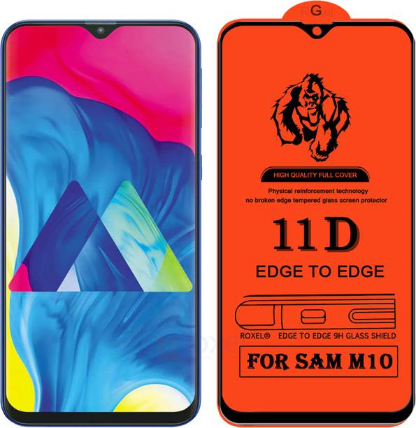 Roxel Edge To Edge Tempered Glass for Samsung Galaxy M10