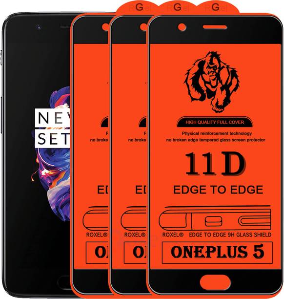 Roxel Edge To Edge Tempered Glass for OnePlus 5