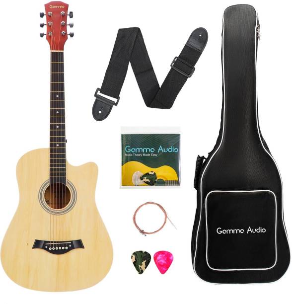 GAMMA AUDIO QD-H38Q-BB Acoustic Guitar Basswood Plastic