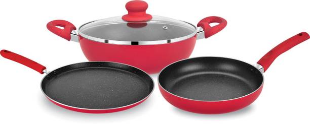 BERGNER Ribera Induction Bottom Non-Stick Coated Cookware Set