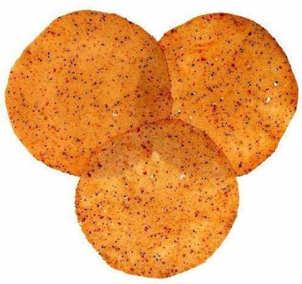 Organic Purify Chana Masala Papad (Handmade, HIGH Spicy & Rajasthani Flavor) Masala Papad