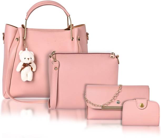 Women Pink Hand-held Bag - Mini Price in India