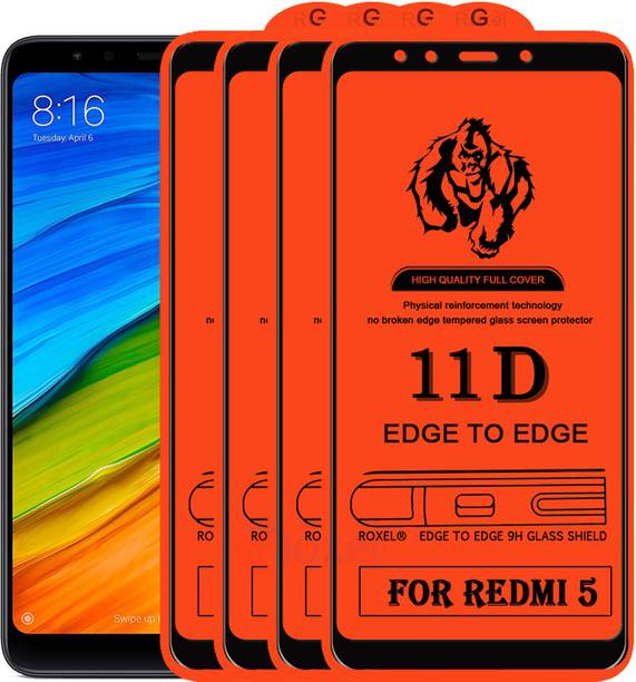 Roxel Edge To Edge Tempered Glass for Mi Redmi 5