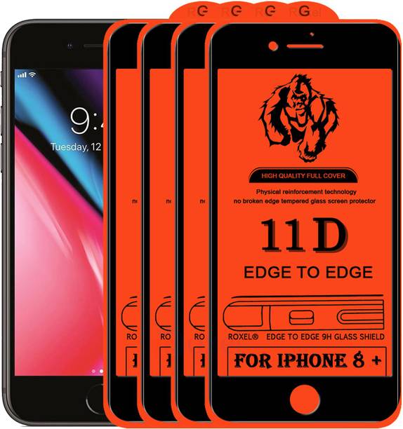 Roxel Edge To Edge Tempered Glass for Apple iPhone 8 Plus
