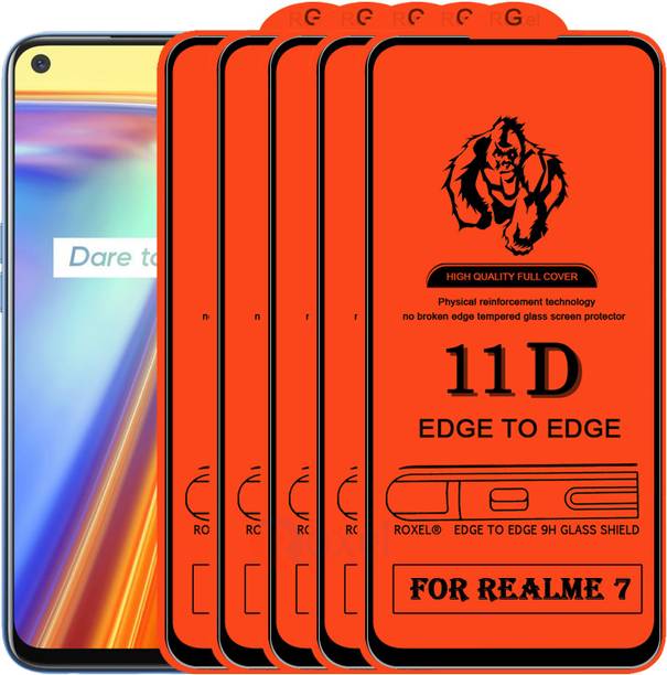 Roxel Edge To Edge Tempered Glass for Realme 7
