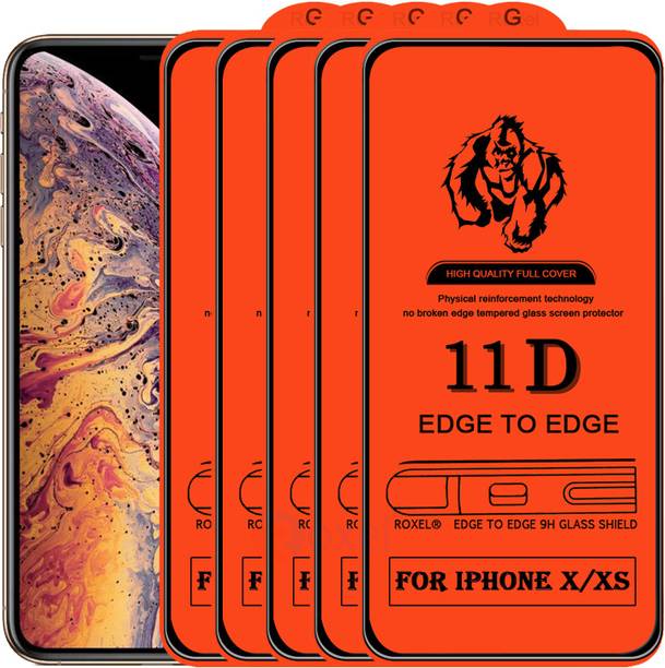 Roxel Edge To Edge Tempered Glass for Apple iPhone XS