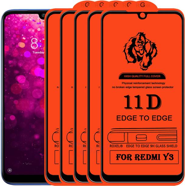 Roxel Edge To Edge Tempered Glass for Redmi Y3