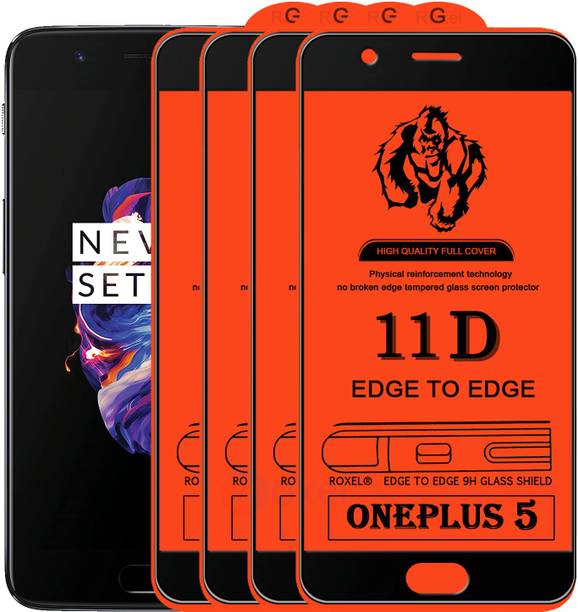 Roxel Edge To Edge Tempered Glass for OnePlus 5