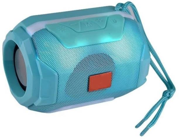 Worricow Gaming/Outdoor/Home Audio Speaker Bluetooth Speaker 3D Sound Stereo Wireless Bluetooth Rechargeable Speaker Outdoor/Home Audio Bluetooth Speaker With HD Sound quality, lightweight and Portable for Outdoor and Home 5 W Bluetooth Speaker