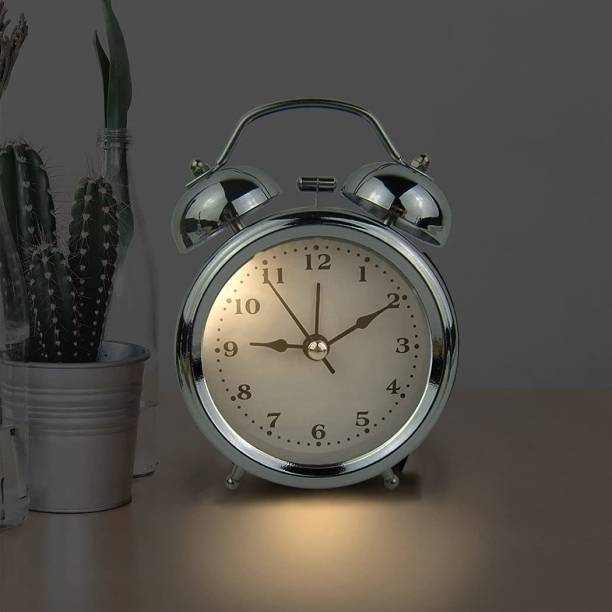 Wifton Analog Silver Clock