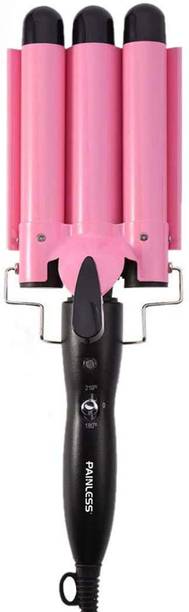 Painless 3 HEATING ELEMENT HAIR CURLER Electric Hair Curler
