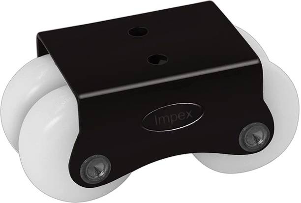 IMPEX Four Wheel Caster- Heavy Duty 400Kg Load Capacity Wheel Castor for Shopping Trolley, Furniture Table & Other Equipment (Pack of 8) Swivel Furniture Caster