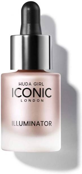 Huda Girl Beauty Iconic Liquid for Face Makeup - London illuminator For Glow Highlighter