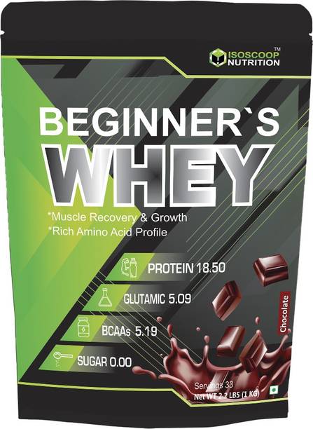 isoscoop nutrition beginner's whey chocolate 1kg Whey Protein