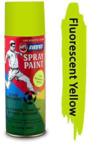ABRO SP-1005 Fluorescent Yellow Spray Paint 400 ml