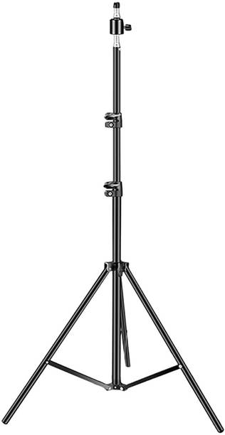 Treadmill BEST BUY 2.1 METER STAND 7" feet (200cm) Good Quality Stand strong Metal for Camera Photos Foldable Adjustable Metal Tripod Stand For High Quality Photos/Video Shoot/YouTube Videos making stand with Clip Adapter Tripod, Tripod Kit, Tripod Bracket