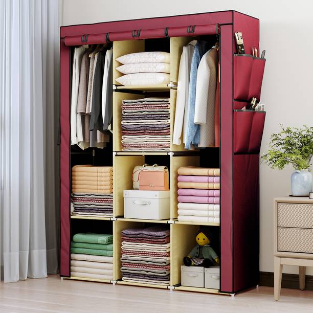 INSIDE STYLE Carbon Steel Collapsible Wardrobe