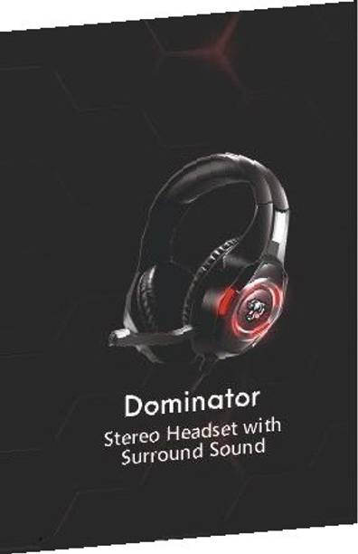 Enter DOMINATOR gaming headphones with mic 3.5MM -HEADPHONES Wired