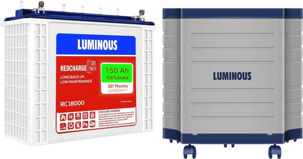 LUMINOUS Trolley_RC18000 Tubular Inverter Battery