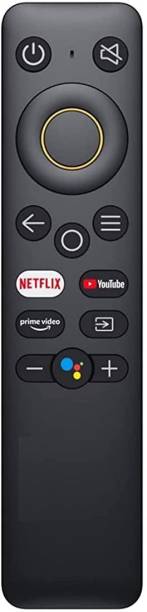 SHIELDGUARD Voice Assistant Remote Control Compatible for Smart LED TV with & Functions Realme Remote Controller