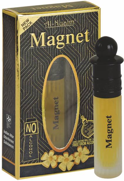 Al-Nuaim Eco series Magnet Alcohol Free Attar Roll On - 6ml Floral Attar