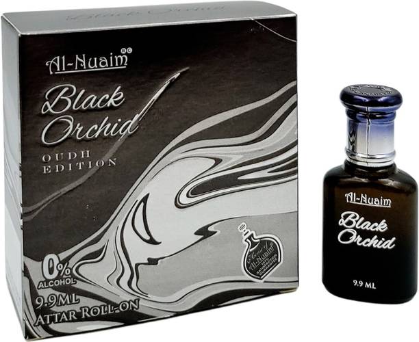 Al-Nuaim Black Orchid Alcohol Free Attar Roll On - 9.9ml Floral Attar