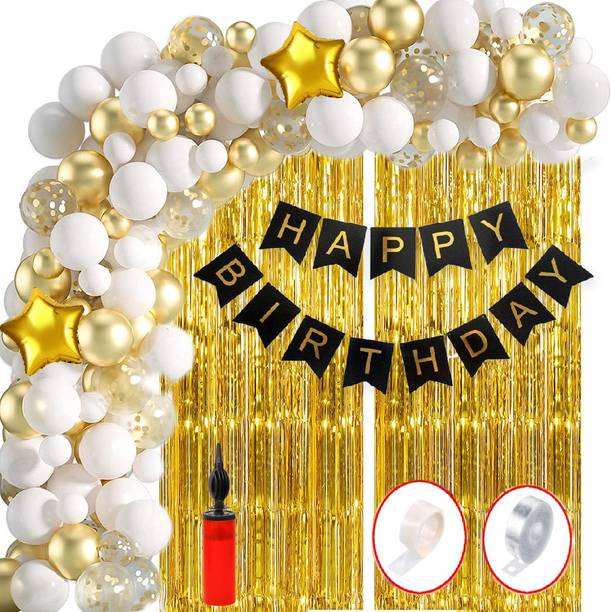 Hemito 61pcs Birthday Decorations kit