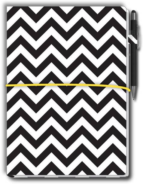 Nourish Nouirsh Large Memo Pad with Sticky Notes, Pen & 1 Extra Pad A4 Memo Pad Ruled and Unruled 50 Pages