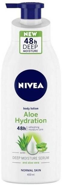 NIVEA (Aloe Hydration Body Lotion Deep Moisture 400ml) Set of- 1