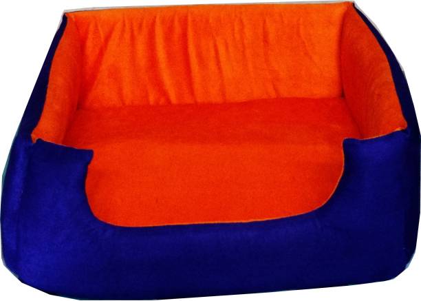 Petshop7 PremiumQuality Velvet Luxury Washable DOG Sofa For All Season Sleeping CatPuppy L Pet Bed