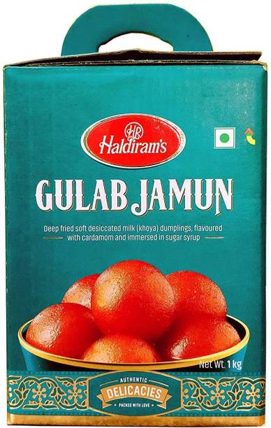 Haldiram's Rakhi Gulab Jamun 1 Kg Tin Tin