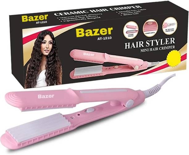 BAZER AT-1210 Women's MINI Crimping Styler Machine for Hair Electric Hair Styler Crimper Hair Styler Hair Styler