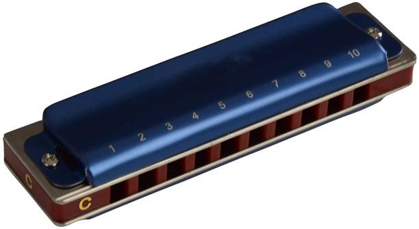 REVEL RVL-HA100CBL Harmonica For Beginner, Hobbyist, Professional Blue