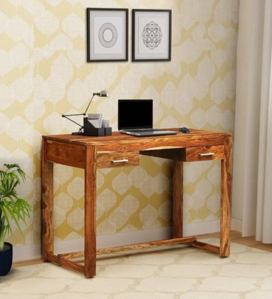 DRYLC FURNITURE Sheesham solid wood, office table, Study table Solid Wood Office Table