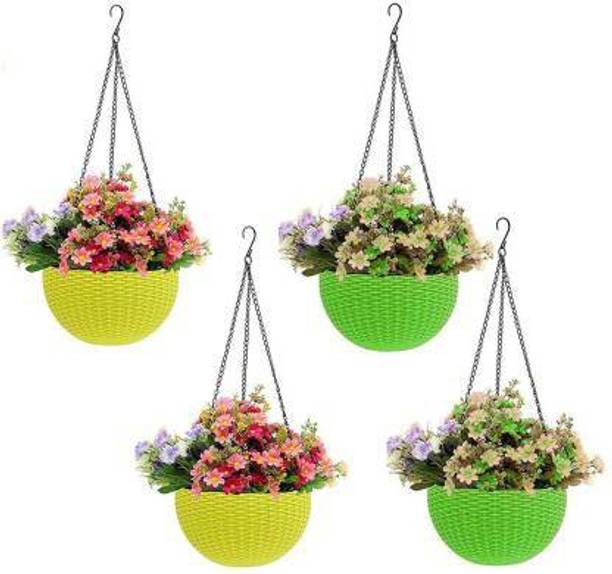 VirajSanchi Virajsanchi Plant Container Plastic Vase